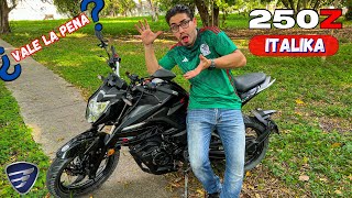 ITALIKA 250Z  ¡Mira este video ANTES de COMPRARLA  ¿Cuanto CUESTA 💰🏍️👍🏻👎🏻 [upl. by Nyrek]