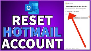 How to ResetRecover Hotmail Account Password 2023 [upl. by Caughey789]