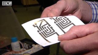 Inkjet printer builds custom circuit boards [upl. by Mariellen762]