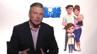 The Boss Baby Interview  Alec Balwin [upl. by Janicki135]