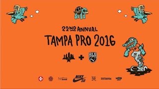 2016 Tampa Pro Finals [upl. by Ahtanamas]