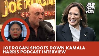 Joe Rogan shoots down Kamala Harris podcast interview over campaign’s demands [upl. by Nayra]