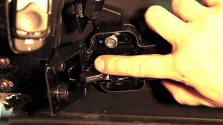 HT  Tailgate  Latch replacement and adjustment new type [upl. by Athiste]