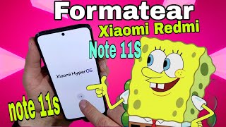 Formatear Xiaomi Redmi note 11S  Hart reset Xiaomi Redmi note 11S  Quitar patrón o contraseña [upl. by Alamap]