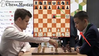 Carlsen Magnus vs Vokhidov Shamsiddin  World Blitz Chess 2023  R6 [upl. by Leone800]