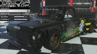 GTA 5  DLC Vehicle Customization  Declasse Drift Yosemite Ken Block Hoonitruck and Review [upl. by Gula]