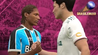 PALMEIRAS VS GRÊMIO  CLÁSSICO BRASILEIRIXO NO FIFA 17 [upl. by Arbe]