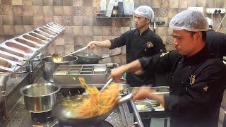 Fastest Chinese food Noodles chef in the world [upl. by Ursa]