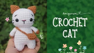 Crochet Cat  Amigurumi  Tutorial [upl. by Ibrab69]