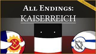 ALL ENDINGS Kaiserreich [upl. by Aleen]