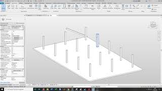 Revit 2020  Stützen und Träger [upl. by Eillor]