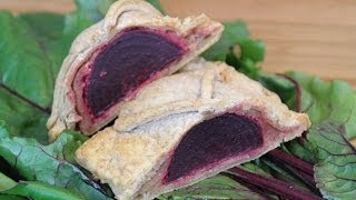 Rote Beete im Blätterteig Rezept vegan  Der Bio Koch 554 [upl. by Kellby445]