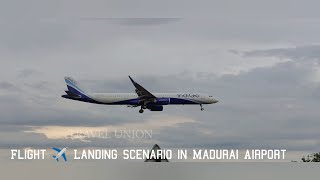 ELEGANT EVENING LANDING IN MADURAI AIRPORT MADURAI [upl. by Adham426]