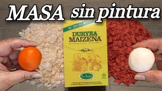 😍MIRA la mejor MASA FLEXIBLE para manualidades SIN PINTURA  🤩 facil de hacer y super economica [upl. by Aicnilav367]