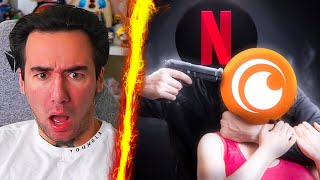 Netflixs GENIUS Plan to Overthrow Crunchyroll REACTION [upl. by Ashjian255]