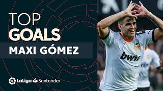 TOP GOLES Maxi Gómez LaLiga Santander [upl. by Aseen]