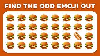 Find the ODD One Out Emoji Quiz  Easy Medium Hard Impossible [upl. by Hagi]