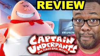 CAPTAIN UNDERPANTS MOVIE REVIEW  A Good Superhero Movie Black Nerd [upl. by Ihsakat]