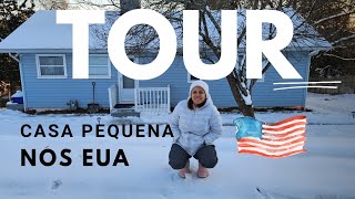 Tour pela minha casa simples nos Estados Unidos tour vidanoseua [upl. by Emilio972]