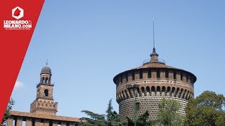 The Sforza Castle in Milan  the fortress of the Duke [upl. by Lundin]