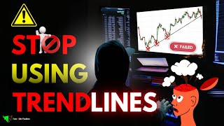 Trendline Trading Strategy  The Right Way To Use It 🎯 [upl. by Kentiggerma]