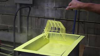 See the Fluidized Bed Powder Coating Process [upl. by Edla]