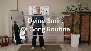 quotAnspannung transformierenquot Deine 3min Qi Gong Routine Nacken Schultern und Arme entspannen [upl. by Clein]