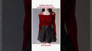 how to style a rectangle body shape ✨ shorts aesthetic aestheticoutfit beautytips [upl. by Cinelli784]