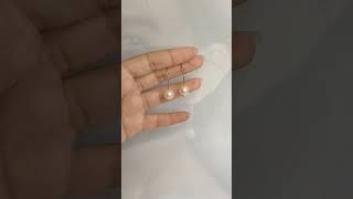 Pearl Ivory Earrings 35  Luminarah minimalist ootd skincare aesthetic demure jewelry [upl. by Atikram]