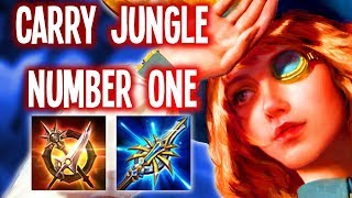 LINDIS AOV FAST FARM HARDCARRY JUNGLE ADCBUILD AOV  Arena of Valor ROV [upl. by Nwatna]