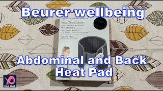 BEURER wellbeing Abdominal and Back Heat Pad [upl. by Nosreip]