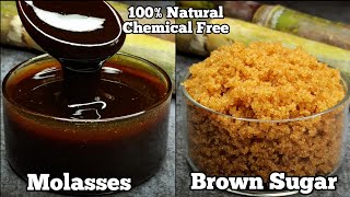 Homemade Molasses A StepbyStep Guide from Sugarcane Juice  Homemade Brown Sugar Recipe [upl. by Sybille809]