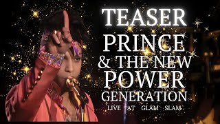 Prince amp The NPG  Glam Slam Live teaser  1992 surprise in description [upl. by Airotcivairam137]