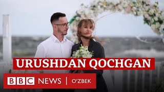 Урушдан қочаётган Украина эркаклари  BBC News Ozbek [upl. by Manoff]