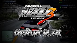 Initial D Arcade Stage Ver3  Demul 07 Alpha  60FPS [upl. by Fancy]