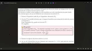 Test dhypothèse en statistique [upl. by Nref]