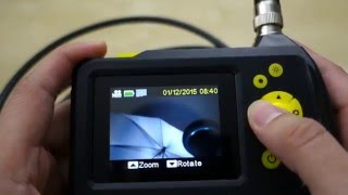 Crenova Digital Endoscope with 27quot LCD Screen REVIEW [upl. by Tiernan]