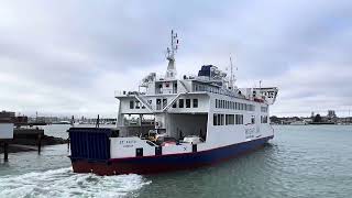 WightLink departing [upl. by Eittah]