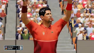 Novak Djokovic vs Dominik Koepfer  Olympics 2024  AOT2  Live [upl. by Eniamrehc894]