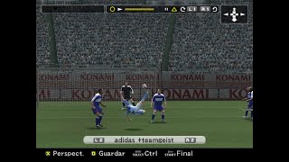 Liga master Pes 6 Partido de pretemporada Schwarz esta loco la seleccion de europa nos enfrenta ja [upl. by Lonier]