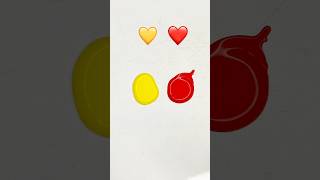 💛❤️ colormixing relaxing asmr satisfying shorts [upl. by Jennette969]