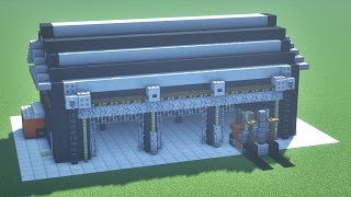 How to build a Warehouse  Minecraft Tutorial [upl. by Hanako]