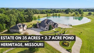 Luxury Country Living Near Truman Lake [upl. by Anyaj]