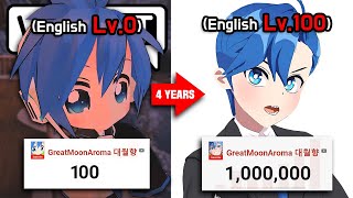 What happens when you speak English in VRCHAT for 4 years 【 VRchat 】 [upl. by Adnoved934]