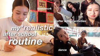 AFTER SCHOOL quotREALISTICquot ROUTINE 📓  activities homework haul and more [upl. by Atinrehs]