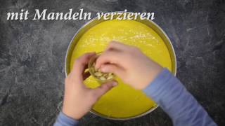 Sfouf  libanesischer Grießkuchen Rezept Tutorial [upl. by Eimilb]