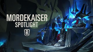 Mordekaiser  New Champion Spotlight  Legends of Runeterra [upl. by Leclair]