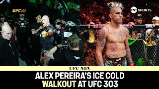 AURA Alex Pereira with the COLDEST walkout at UFC303 🥶  Alex Pereira vs Jiří Procházka 🔥 [upl. by Aida]