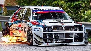 700Hp Lancia Delta Integrale Evo  Amazing Turbo Sounds amp Flames [upl. by Jsandye164]