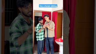 Very chalak sibling  shorts [upl. by Dnalram]